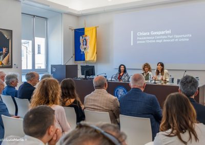 Chiara Gasparini Anna Prouse ospite Uniurb Foto Lula Merlo