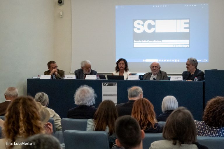 SCIE Scuola Cancellatura Uniurb Urbino Emilio Isgrò Tiziana Migliore Giovanni Boccia Artieri Foto Lula Merlo