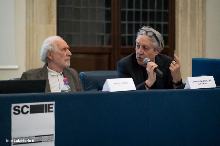 SCIE Scuola Cancellatura Uniurb Urbino Emilio Isgrò Giovanni Boccia Artieri Foto Lula Merlo