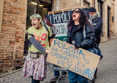 Corteo transfemminista Urbino 8 marzo | Foto Lula Merlo
