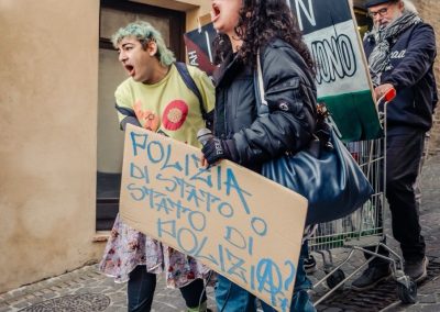 Corteo transfemminista Urbino 8 marzo | Foto Lula Merlo