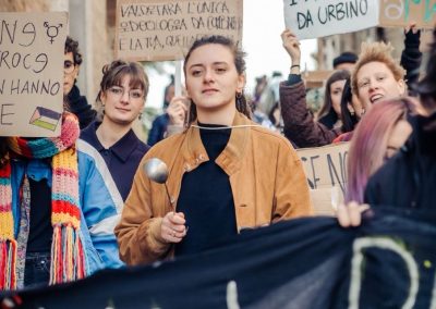 Corteo transfemminista Urbino 8 marzo | Foto Lula Merlo