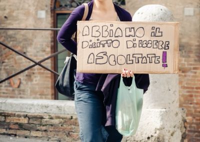Corteo transfemminista Urbino 8 marzo | Foto Lula Merlo