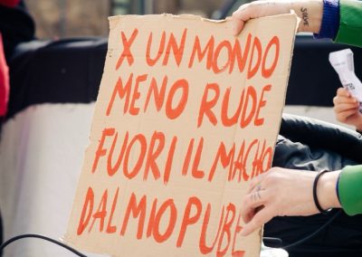 Corteo transfemminista Urbino 8 marzo | Foto Lula Merlo