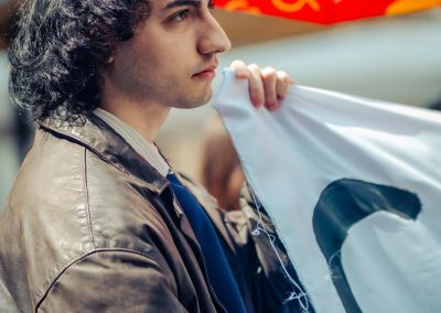 manifestazione udu urbino contro dl sicurezza