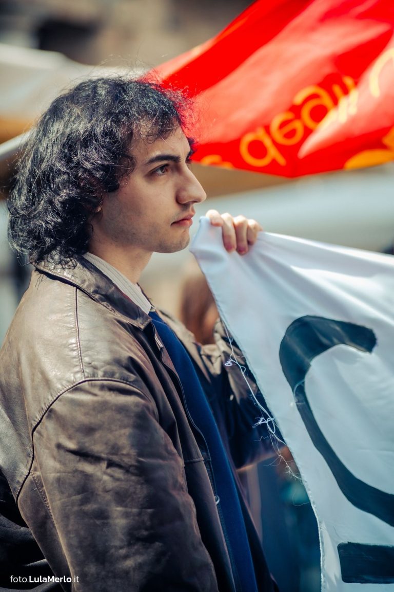 manifestazione udu urbino contro dl sicurezza