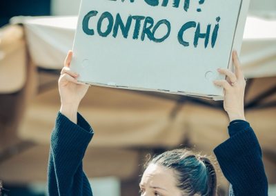 manifestazione udu urbino contro dl sicurezza