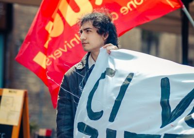manifestazione udu urbino contro dl sicurezza