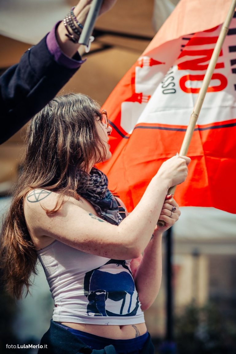 manifestazione udu urbino contro dl sicurezza