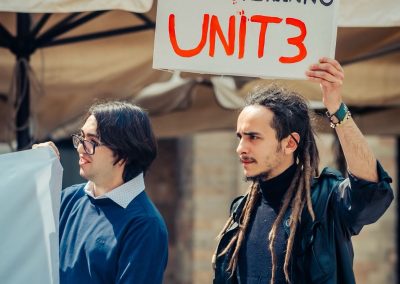 manifestazione udu urbino contro dl sicurezza