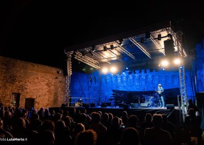 Ida Nielsen bassista live fano jazz, foto Lula Merlo