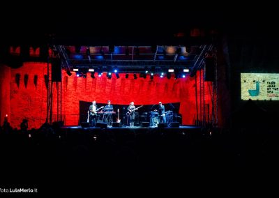 Ida Nielsen bassista live fano jazz, foto Lula Merlo