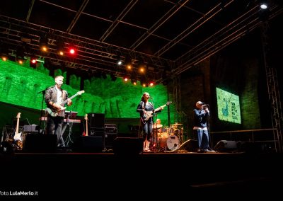 Ida Nielsen bassista live fano jazz, foto Lula Merlo