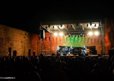 Ida Nielsen bassista live fano jazz, foto Lula Merlo