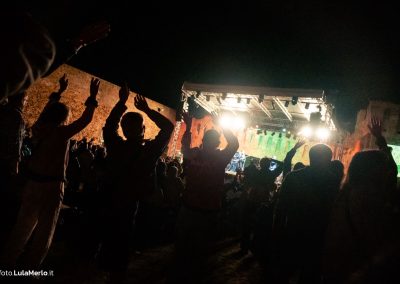 Ida Nielsen bassista live fano jazz, foto Lula Merlo