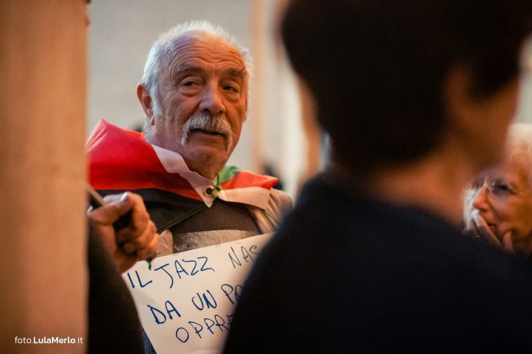 Manifestazione pro-palestina Fano foto Lula Merlo