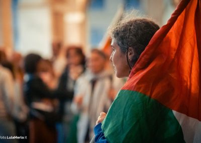 Manifestazione pro-palestina Fano foto Lula Merlo