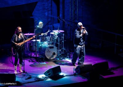 Ida Nielsen bassista live fano jazz, foto Lula Merlo