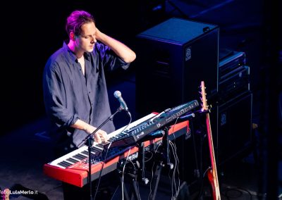 Ida Nielsen bassista live fano jazz, foto Lula Merlo