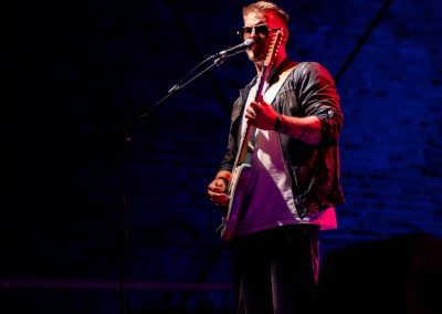 Ida Nielsen bassista live fano jazz, foto Lula Merlo
