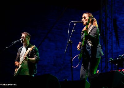 Ida Nielsen bassista live fano jazz, foto Lula Merlo