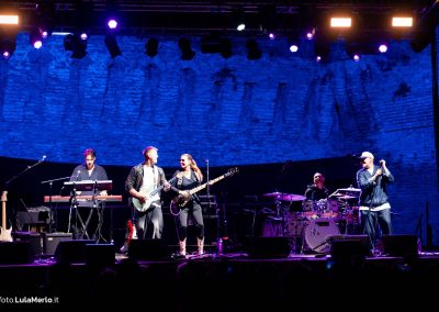 Ida Nielsen bassista live fano jazz, foto Lula Merlo