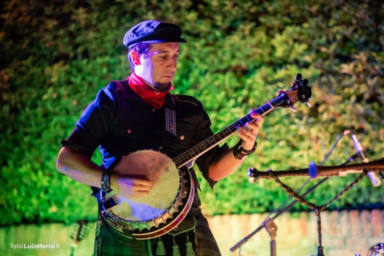 Paddy Rovers in concerto a Malatesta a Fano, foto alta qualità Lula Merlo