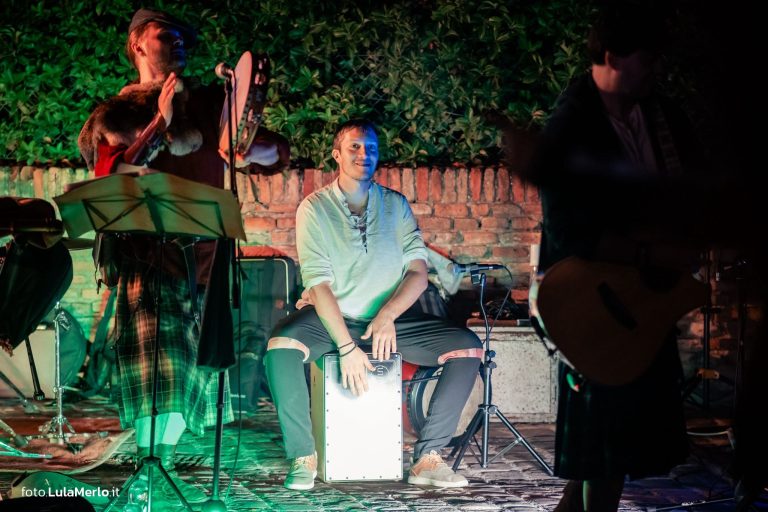 Paddy Rovers in concerto a Malatesta a Fano, foto alta qualità Lula Merlo