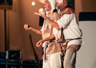 Buffoni di Corte, spettacolo a Pergola Medioevale, foto Lula Merlo