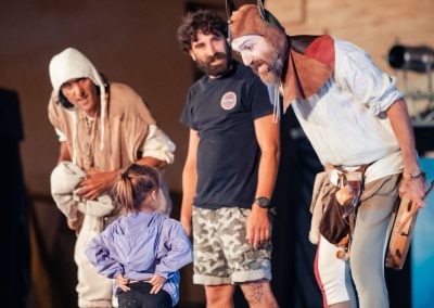 Buffoni di Corte, spettacolo a Pergola Medioevale, foto Lula Merlo