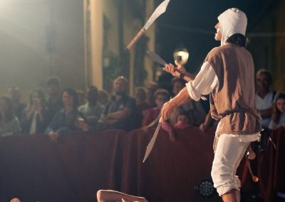 Buffoni di Corte, spettacolo a Pergola Medioevale, foto Lula Merlo