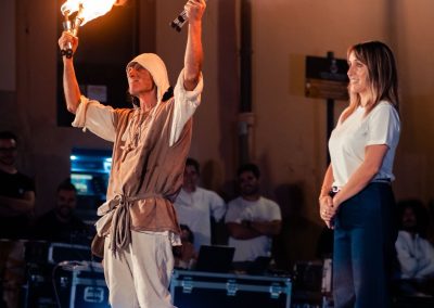 Buffoni di Corte, spettacolo a Pergola Medioevale, foto Lula Merlo