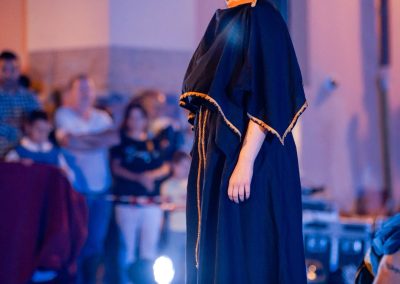 Pandolfaccia sbandieratori spettacolo "Orfeo ed Euridice", foto Lula Merlo