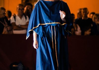 Pandolfaccia sbandieratori spettacolo "Orfeo ed Euridice", foto Lula Merlo