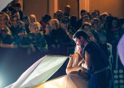Pandolfaccia sbandieratori spettacolo "Orfeo ed Euridice", foto Lula Merlo