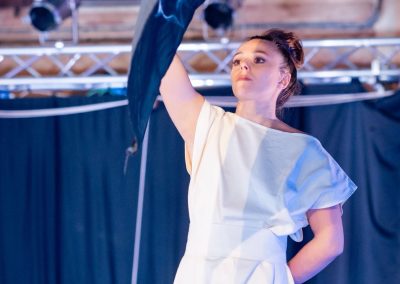 Pandolfaccia sbandieratori spettacolo "Orfeo ed Euridice", foto Lula Merlo