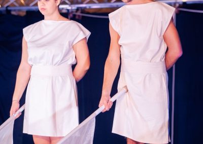 Pandolfaccia sbandieratori spettacolo "Orfeo ed Euridice", foto Lula Merlo