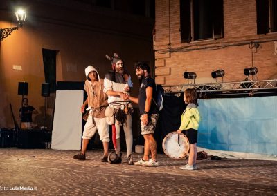 Buffoni di Corte, spettacolo a Pergola Medioevale, foto Lula Merlo
