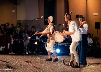Buffoni di Corte, spettacolo a Pergola Medioevale, foto Lula Merlo