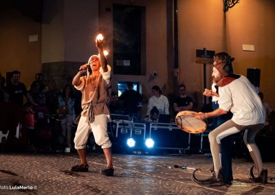 Buffoni di Corte, spettacolo a Pergola Medioevale, foto Lula Merlo