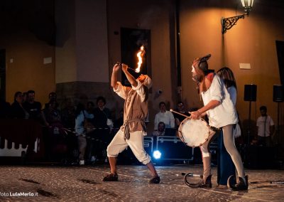 Buffoni di Corte, spettacolo a Pergola Medioevale, foto Lula Merlo