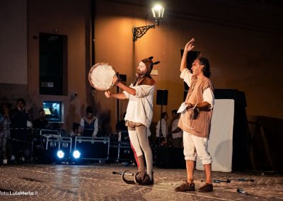 Buffoni di Corte, spettacolo a Pergola Medioevale, foto Lula Merlo