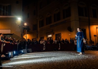 Pandolfaccia sbandieratori spettacolo "Orfeo ed Euridice", foto Lula Merlo