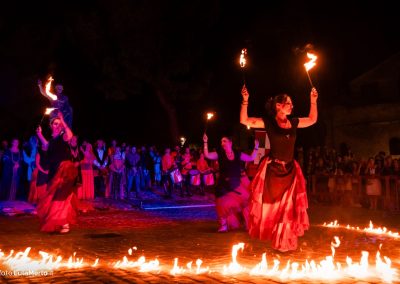 Spettacoli mangiafuoco e danza con fuoco, Malatesta a Fano, foto Lula Merlo