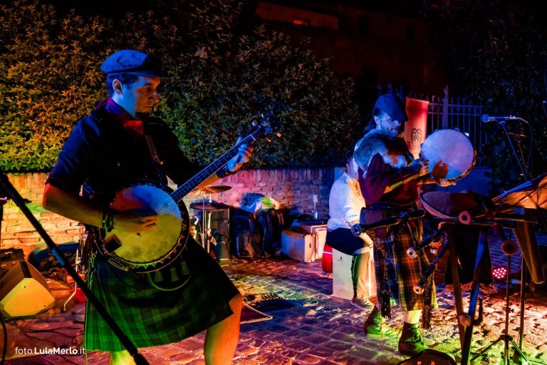Paddy Rovers in concerto a Malatesta a Fano, foto alta qualità Lula Merlo