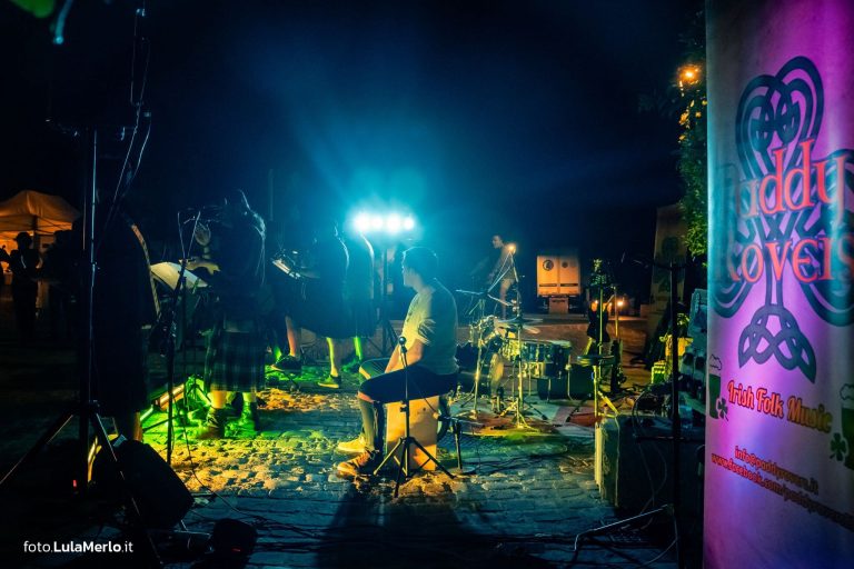 Paddy Rovers in concerto a Malatesta a Fano, foto alta qualità Lula Merlo