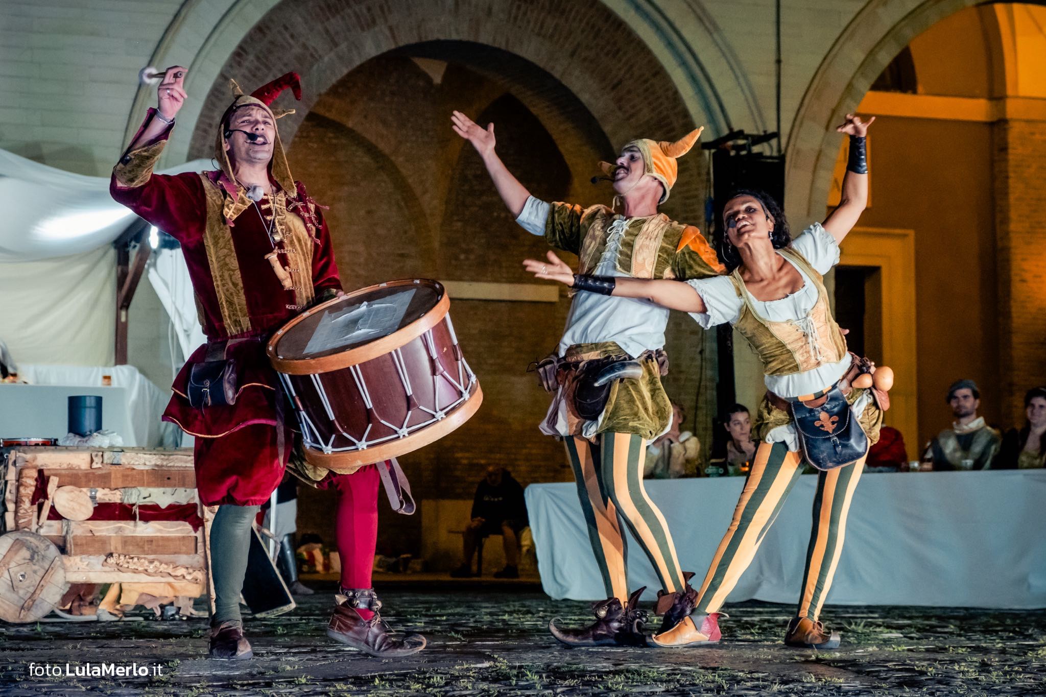 Gli “Acrobati del Borgo” ai Malatesta a Fano