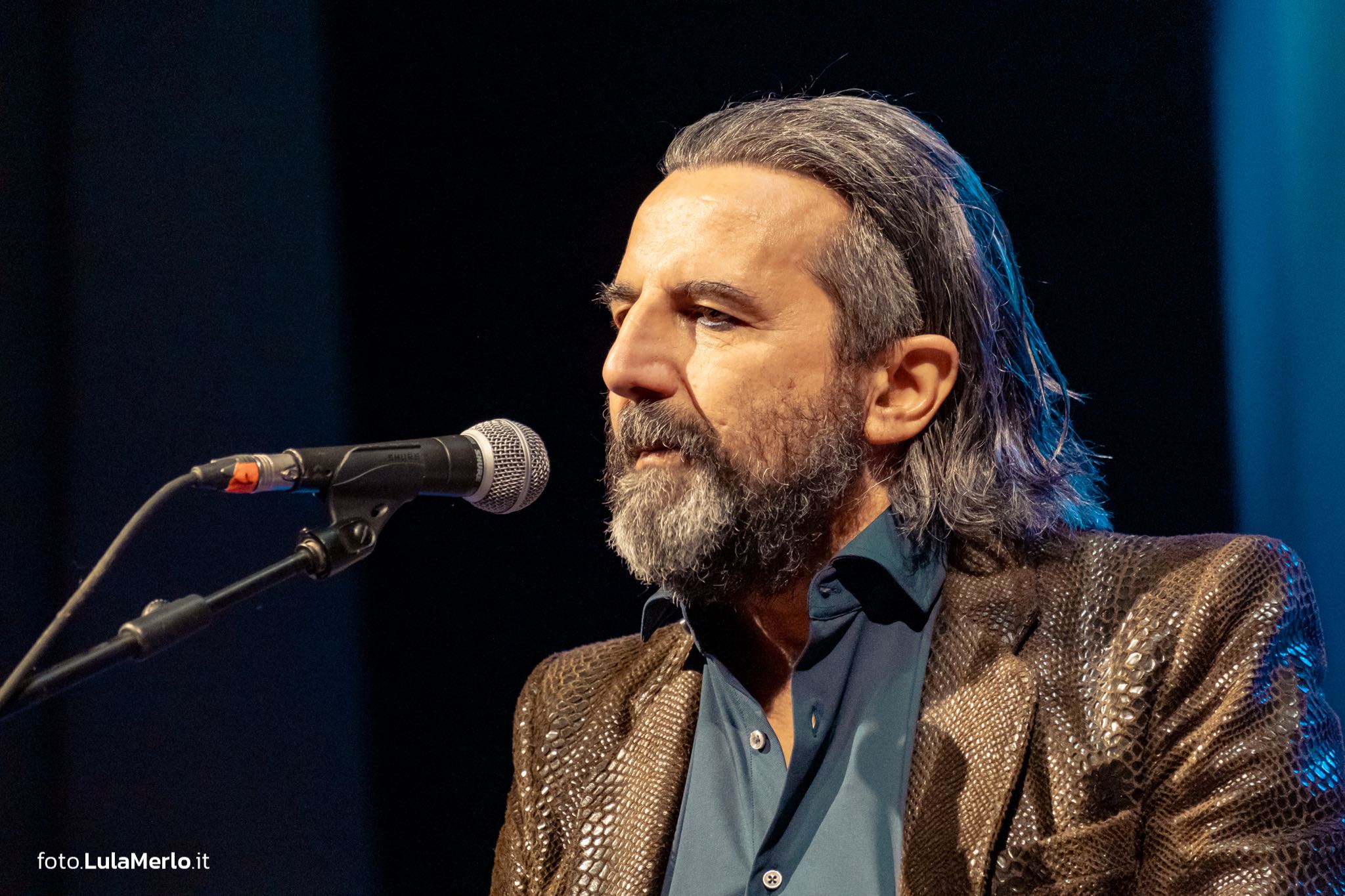 Omar Pedrini al teatro di Urbino