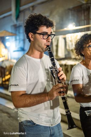 Concerto del gruppo musicale "Mario Tiberini" a Mestieri e Mercanti a San Lorenzo in Campo – foto Lula Merlo