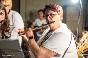 Concerto del gruppo musicale "Mario Tiberini" a Mestieri e Mercanti a San Lorenzo in Campo – foto Lula Merlo